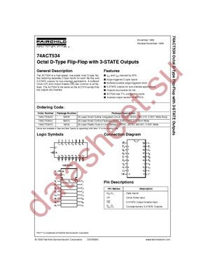 74ACT534SJ datasheet  